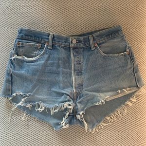 Levi’s High Waisted Shorts